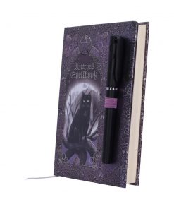 Embossed Witches Spell Book A5 Journal with Pen P6