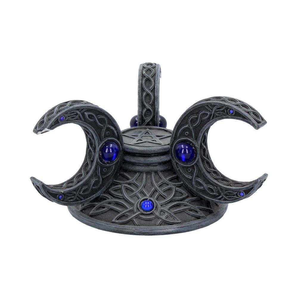 Triple Moon Crystal Ball Holder 10cm 3 Triple Moon Crystal Ball Holder 10cm