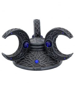 Triple Moon Crystal Ball Holder 10cm
