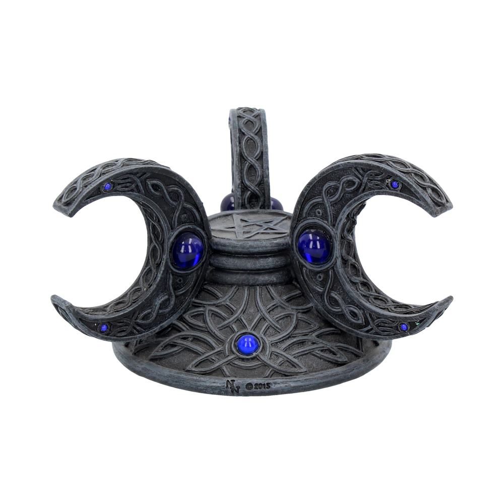Triple Moon Crystal Ball Holder 10cm 5 Triple Moon Crystal Ball Holder 10cm