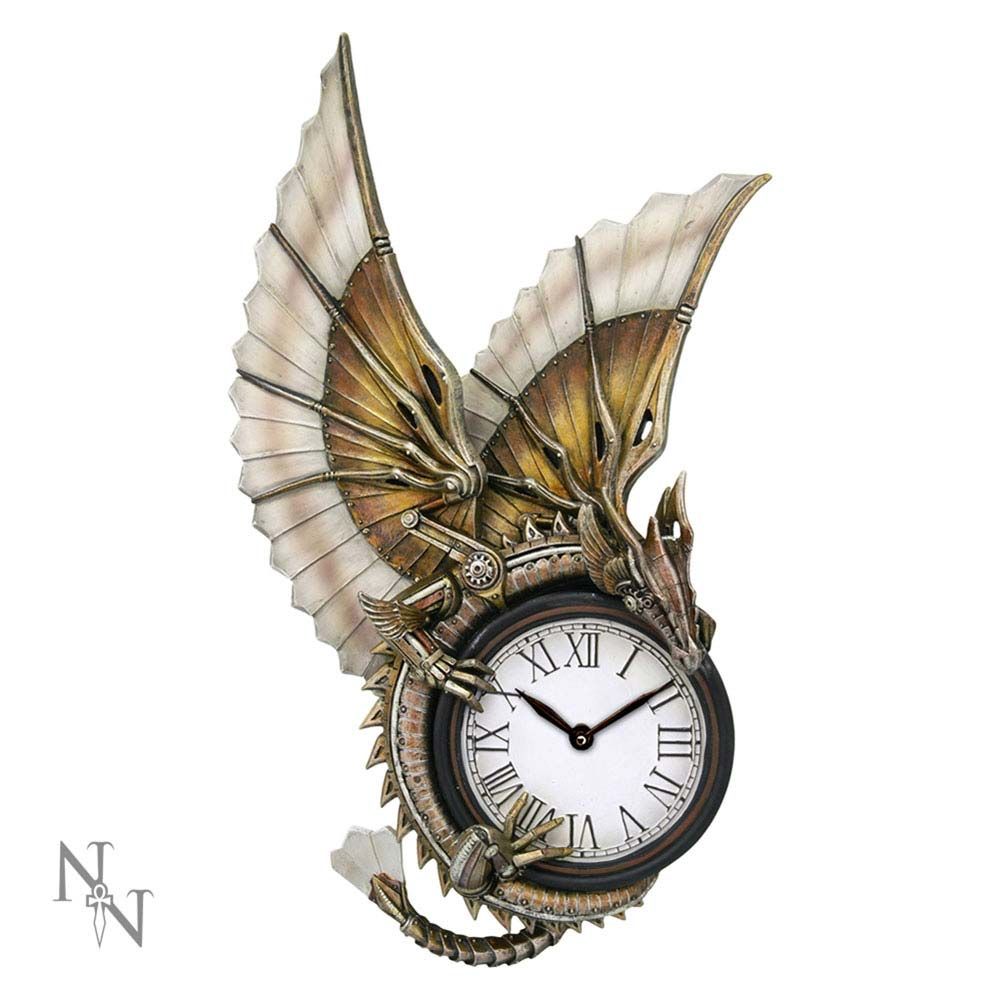 Clockwork Dragon Wall Clock (AS) 25cm 1 Clockwork Dragon Wall Clock (AS) 25cm