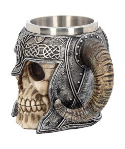 Viking Skull Tankard 19cm