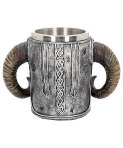 Viking Skull Tankard 19cm