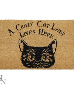 Crazy Cat Lady Doormat 45x75cm