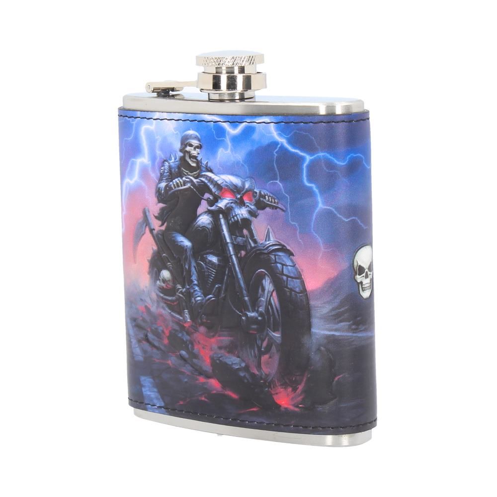 Hell on the Highway Hip Flask (JR) 7oz 2 Hell on the Highway Hip Flask (JR) 7oz