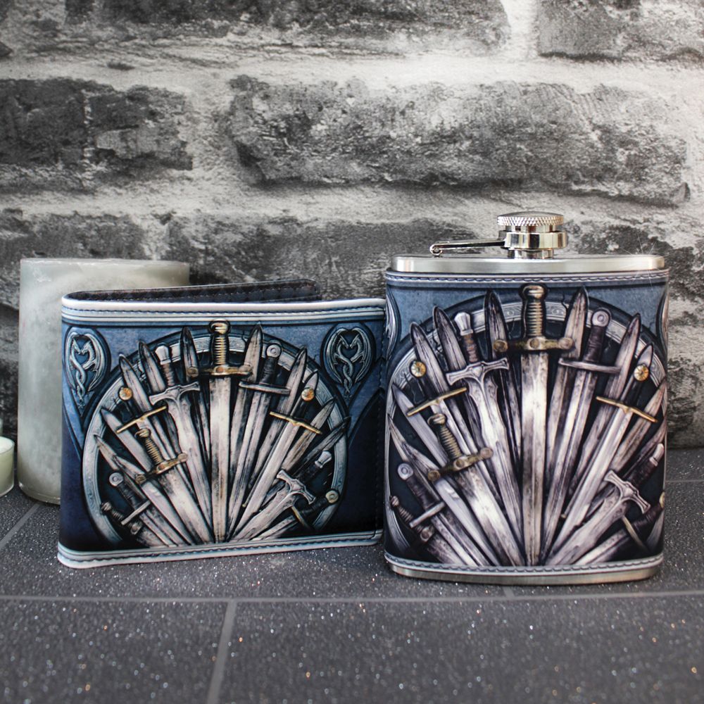 Sword Hip Flask 7oz 7 Sword Hip Flask 7oz