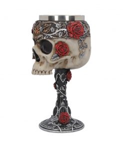 Gothic Roses Goblet 18cm