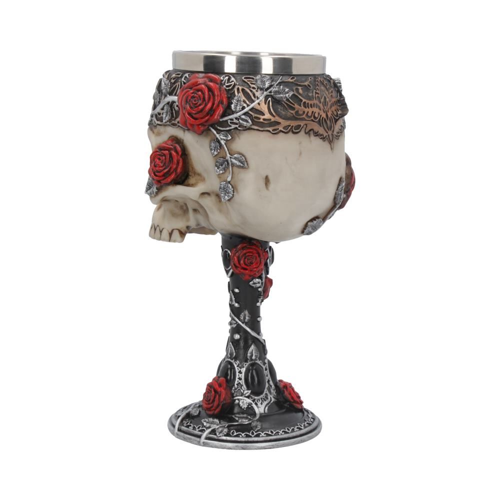 Gothic Roses Goblet 18cm 3 Gothic Roses Goblet 18cm