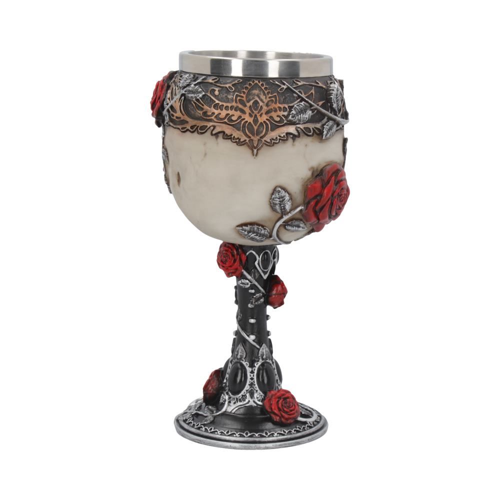 Gothic Roses Goblet 18cm 4 Gothic Roses Goblet 18cm