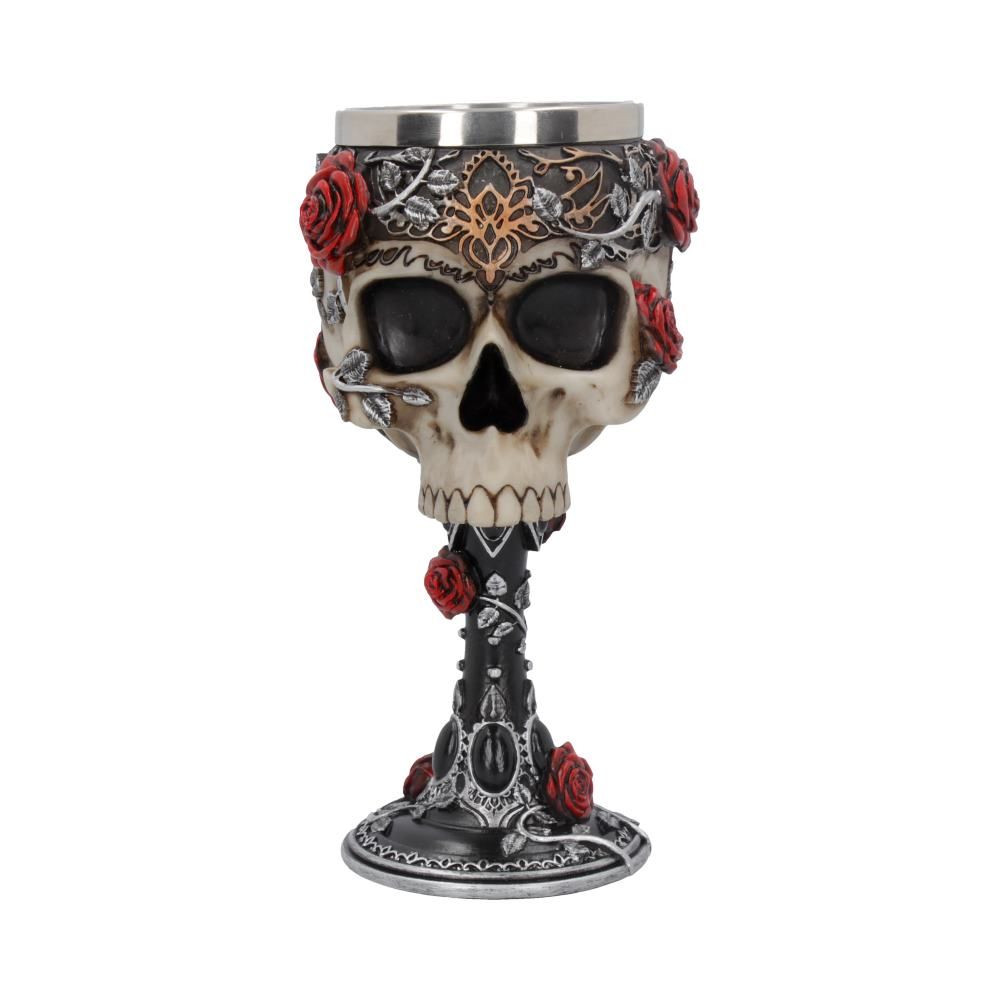 Gothic Roses Goblet 18cm 1 Gothic Roses Goblet 18cm