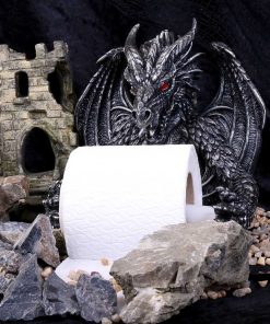 Obsidian Toilet Roll Holder