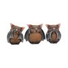Three Wise Bats 8.5cm