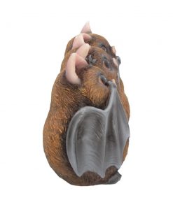 Three Wise Bats 8.5cm