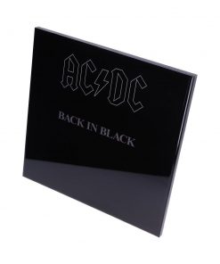 ACDC-Back in Black Crystal Clear Picture 32cm