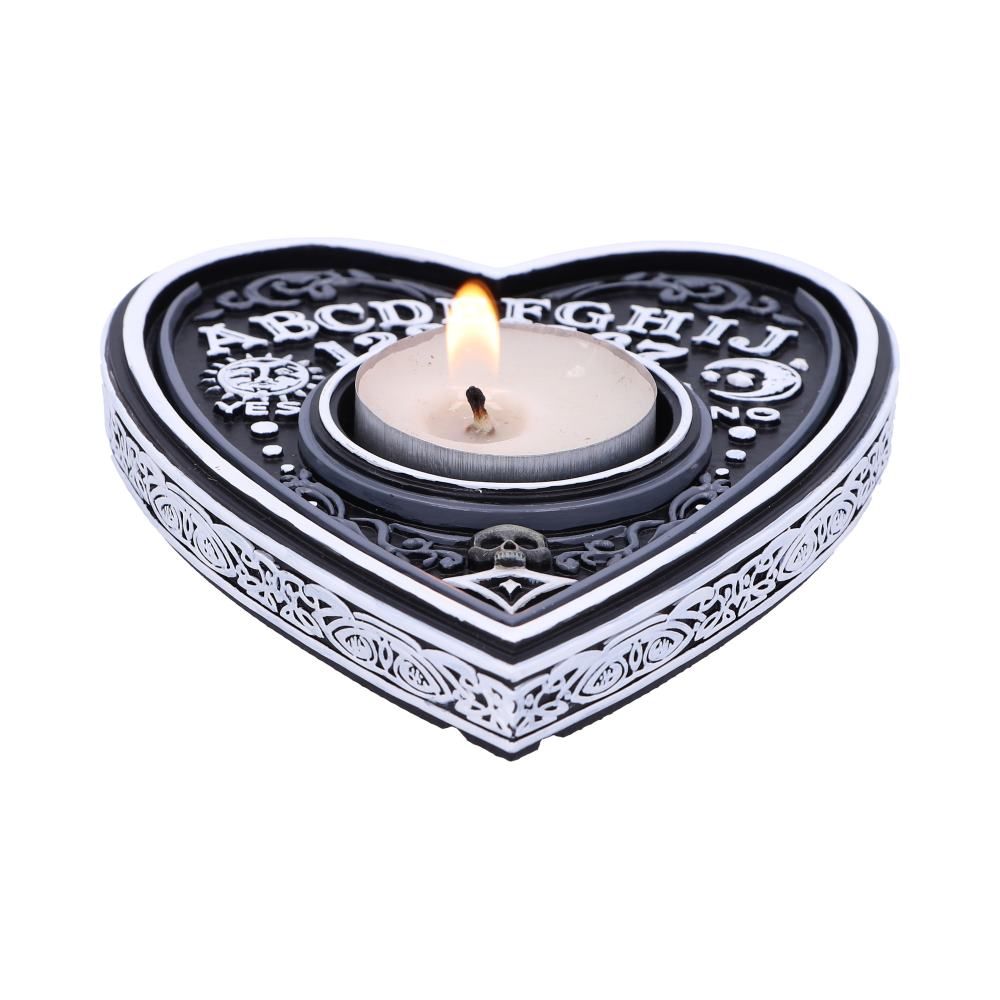 Spirit Board Tea Light Holder 9 Spirit Board Tea Light Holder 9.5cm