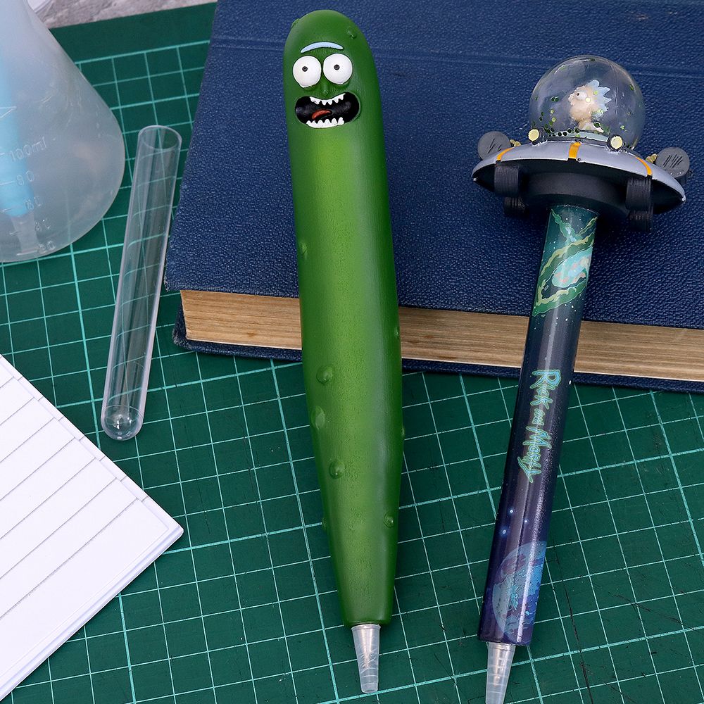 Pickle Rick Pen 17cm 6 Pickle Rick Pen 17cm