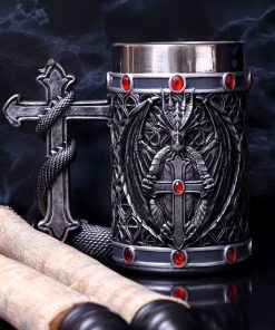 Obsidian Tankard 17.5cm