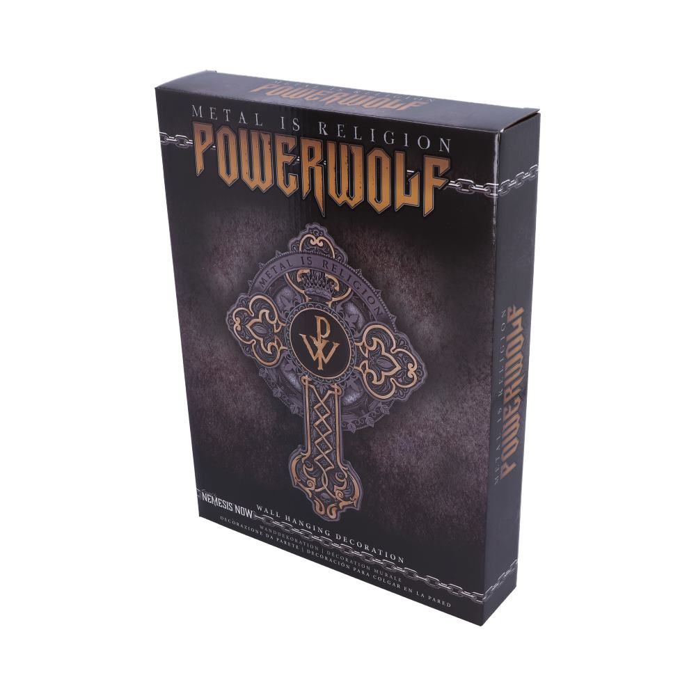 Powerwolf Metal is Religion Wall Plaque 31cm 8 Powerwolf Metal is Religion Wall Plaque 31cm