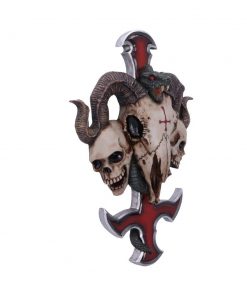 Devils Cross Wall Plaque (JR) 30.5cm