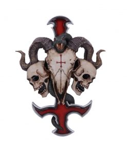 Devils Cross Wall Plaque (JR) 30.5cm