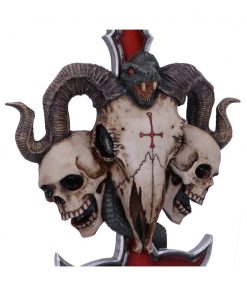 Devils Cross Wall Plaque (JR) 30.5cm