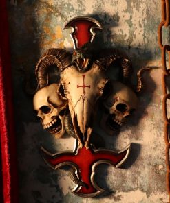 Devils Cross Wall Plaque (JR) 30.5cm