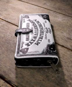 White Spirit Board Embossed Purse 18.5cm