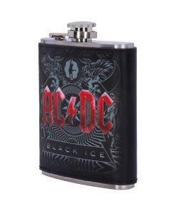 ACDC Black Ice Hip Flask