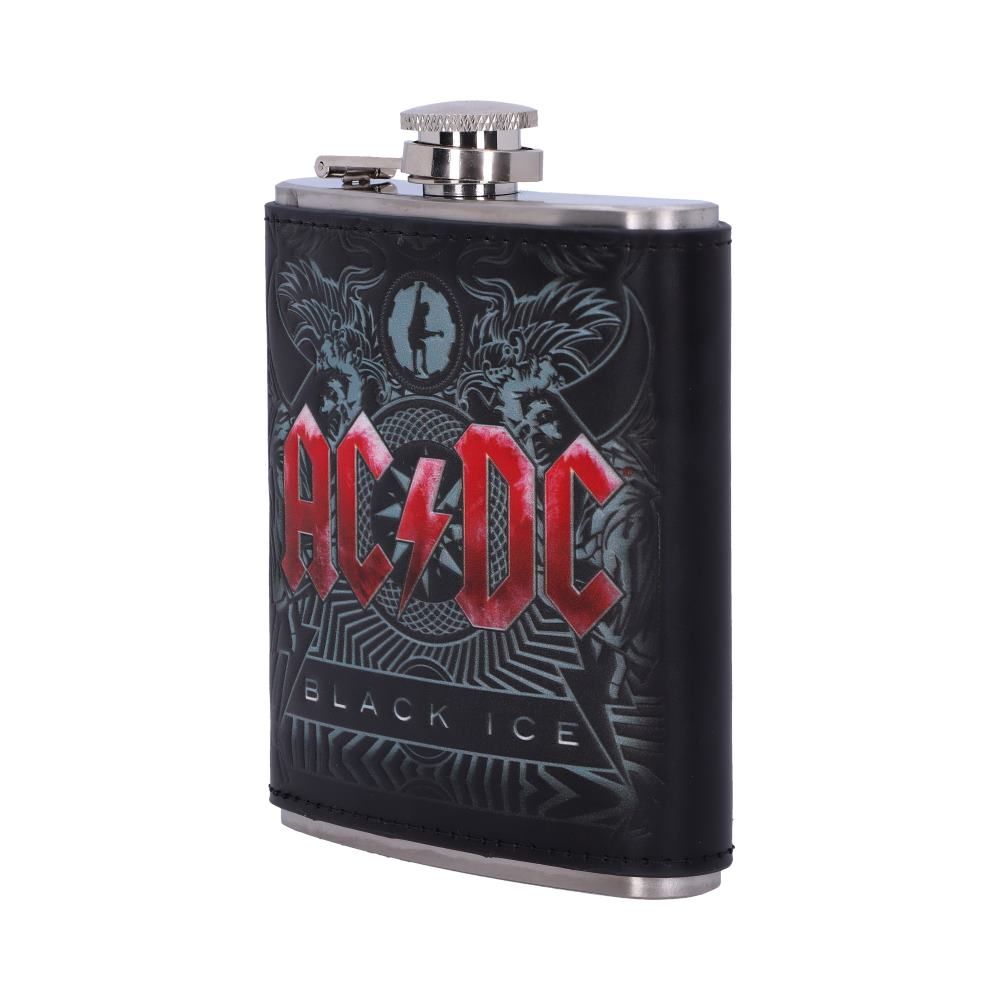 ACDC Black Ice Hip Flask 2 ACDC Black Ice Hip Flask