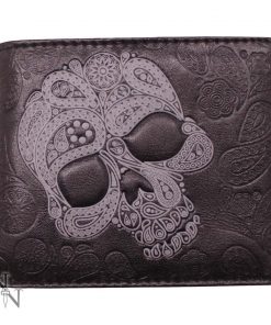 Wallet - Abstract Skull 11cm