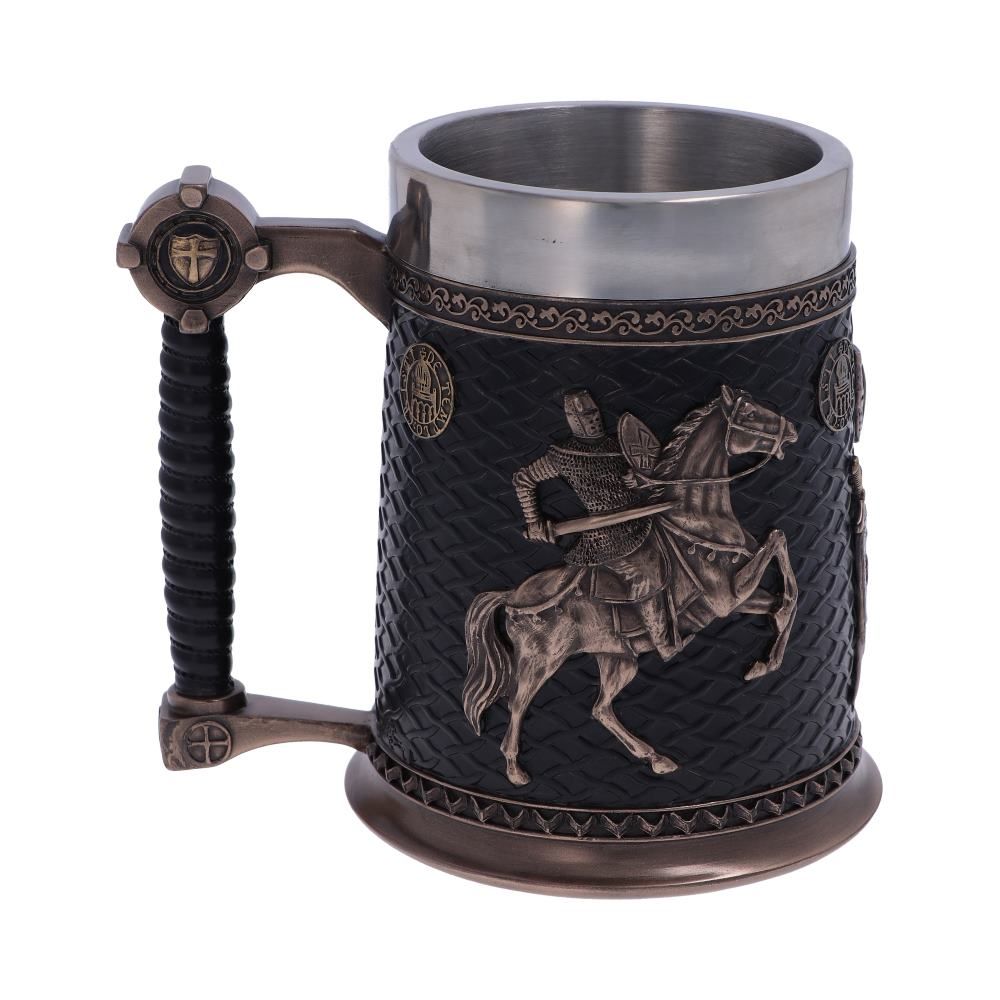 Knights Templar Tankard 16cm 3 Knights Templar Tankard 16cm