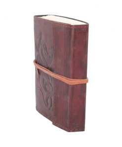Double Dragon Leather Embossed Journal 12.5 x 18cm