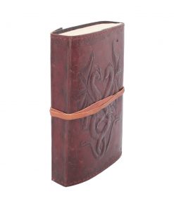 Double Dragon Leather Embossed Journal 12.5 x 18cm