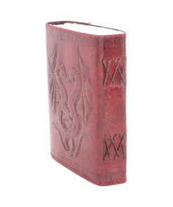 Double Dragon Leather Embossed Journal & Lock