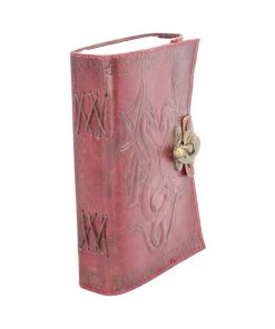 Double Dragon Leather Embossed Journal & Lock