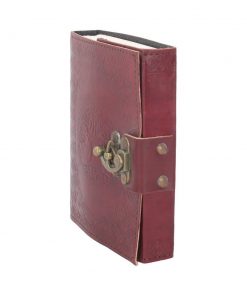 Tree Of Life Leather Journal w/lock 13 x 18cm
