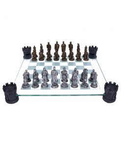 Medieval Knight Chess Set 43cm