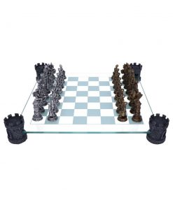Medieval Knight Chess Set 43cm