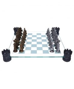 Medieval Knight Chess Set 43cm