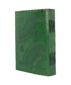 Greenman Leather Journal & Lock 25 x 18cm