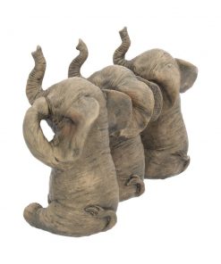 Three Wise Elephants 16cm