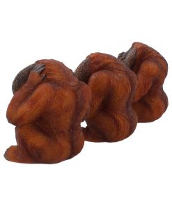 Three Wise Orangutans 10.5cm
