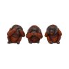 Three Wise Orangutans 10.5cm