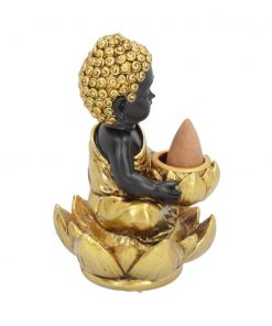 Baby Buddha Backflow Incense Burner 10.3cm