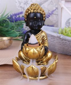 Baby Buddha Backflow Incense Burner 10.3cm