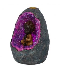 Zen Geode Backflow Incense Burner 14.5cm
