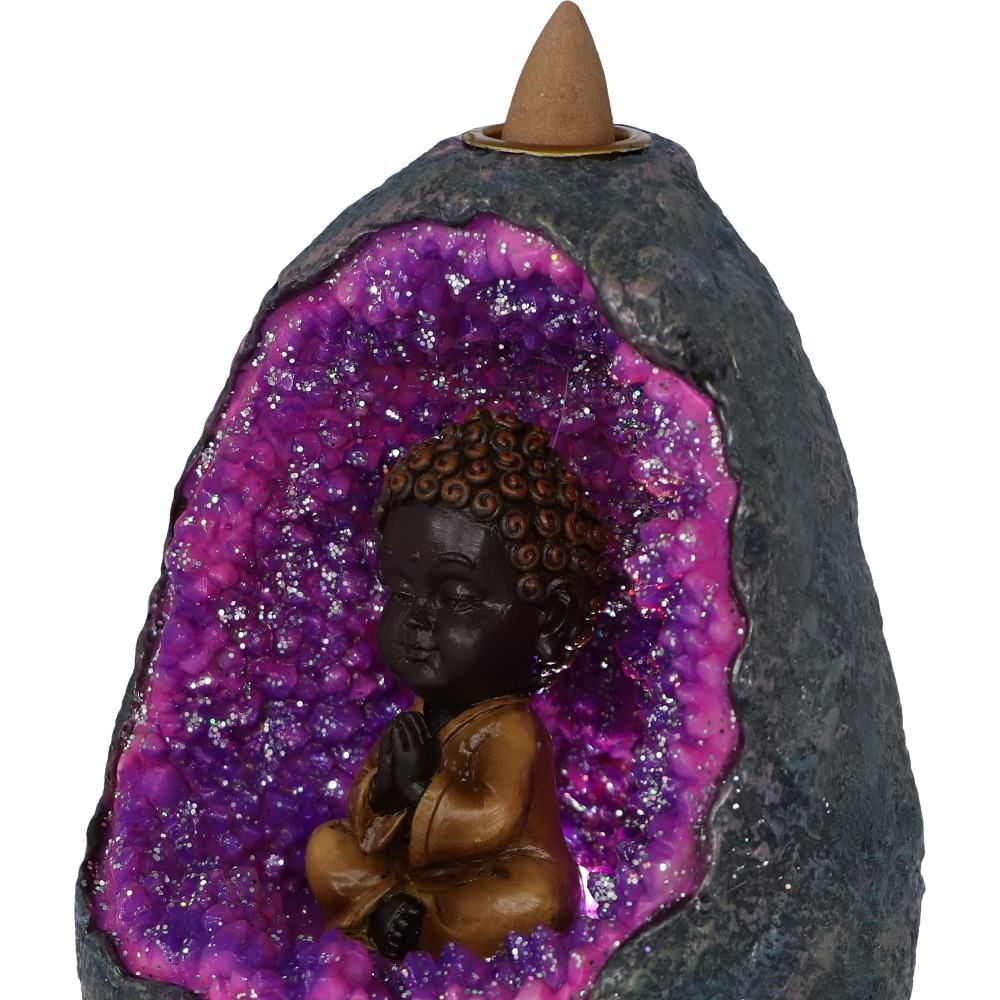 Zen Geode Backflow Incense Burner 14 Zen Geode Backflow Incense Burner 14.5cm
