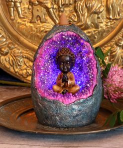 Zen Geode Backflow Incense Burner 14.5cm