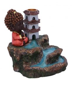Zen Temple Backflow Incense Burner 13cm