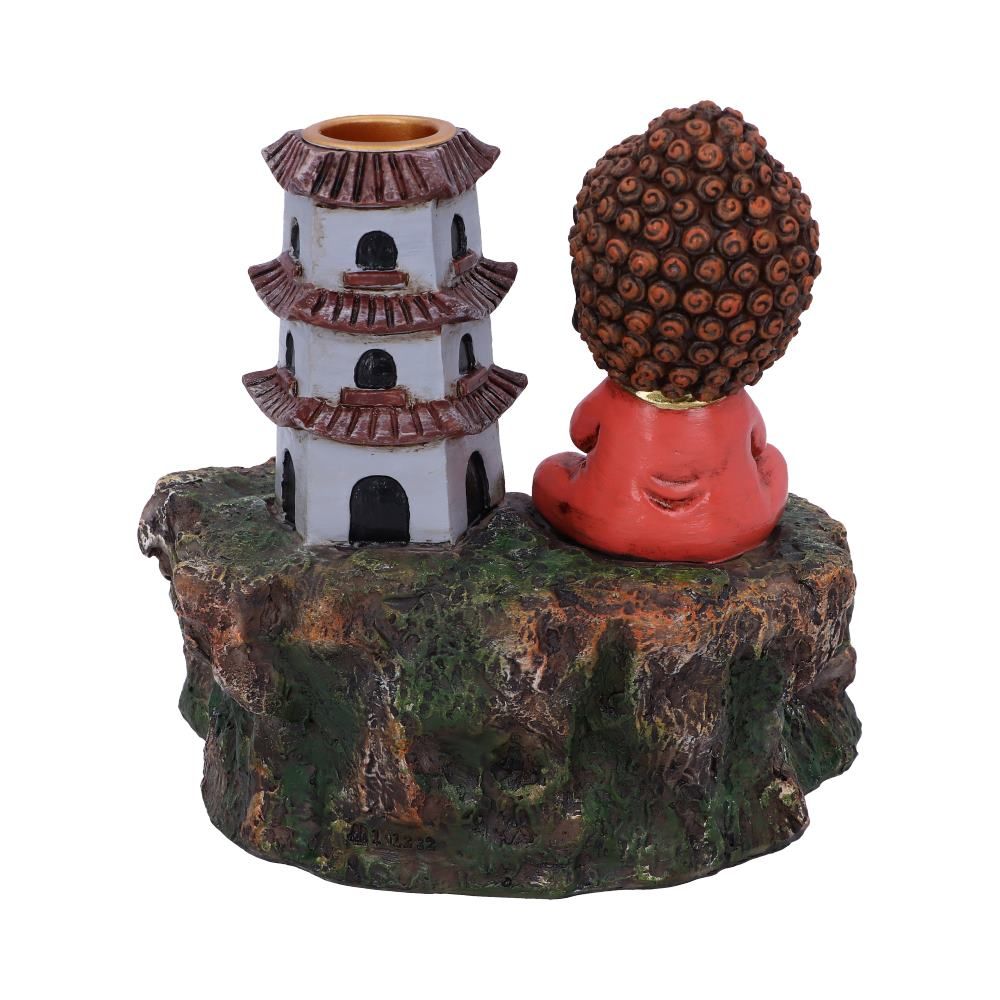 Zen Temple Backflow Incense Burner 13cm 4 Zen Temple Backflow Incense Burner 13cm